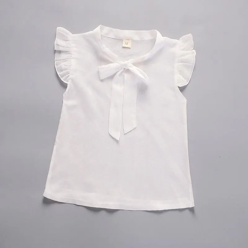 2-piece Ruffle Short Sleeve Shirt & Shorts for Toddler Girl