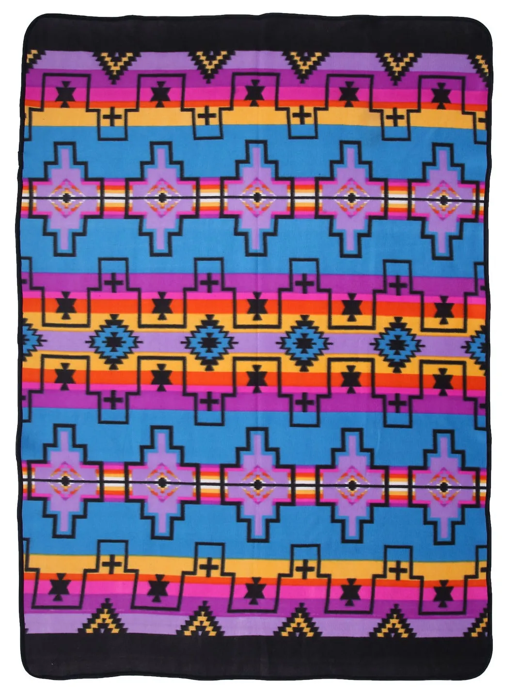 60" X 80" Fleece Lodge Blanket #1C