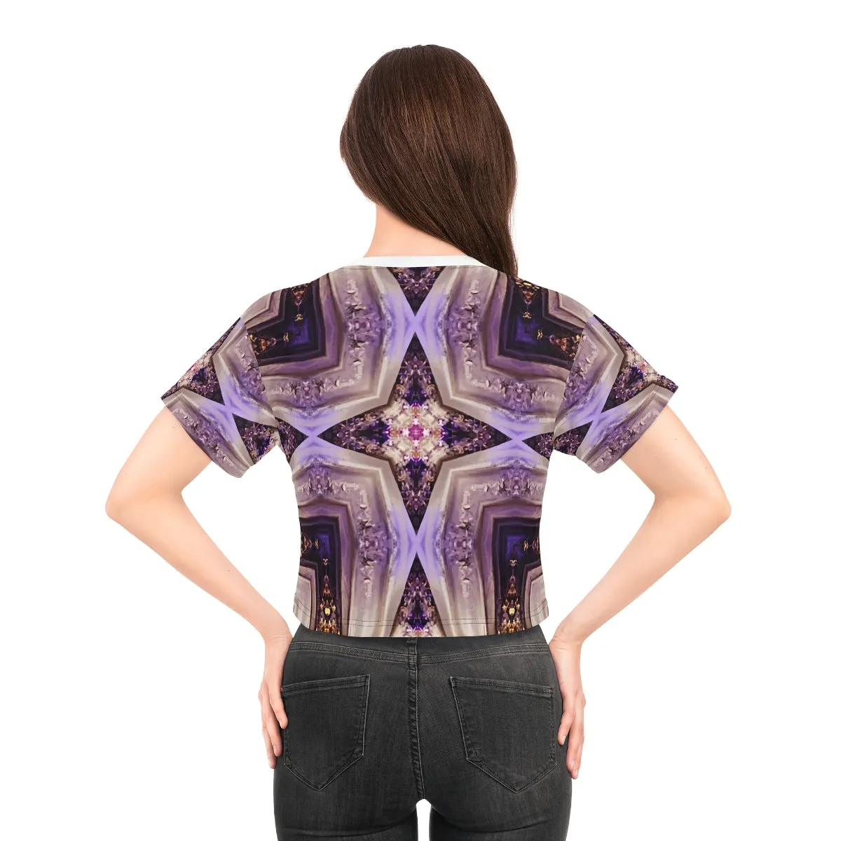 AOP Crop Tee