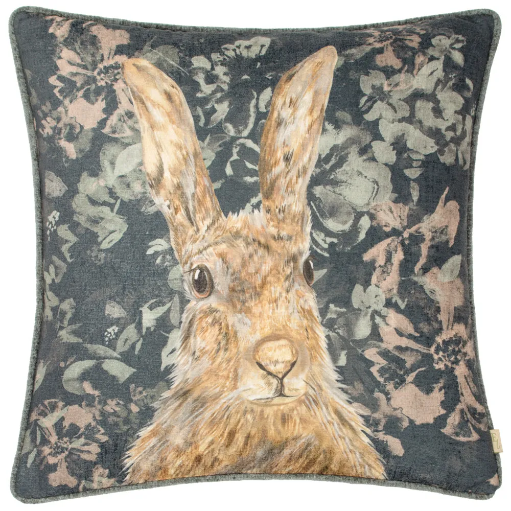 Avebury Hare Cushion Navy