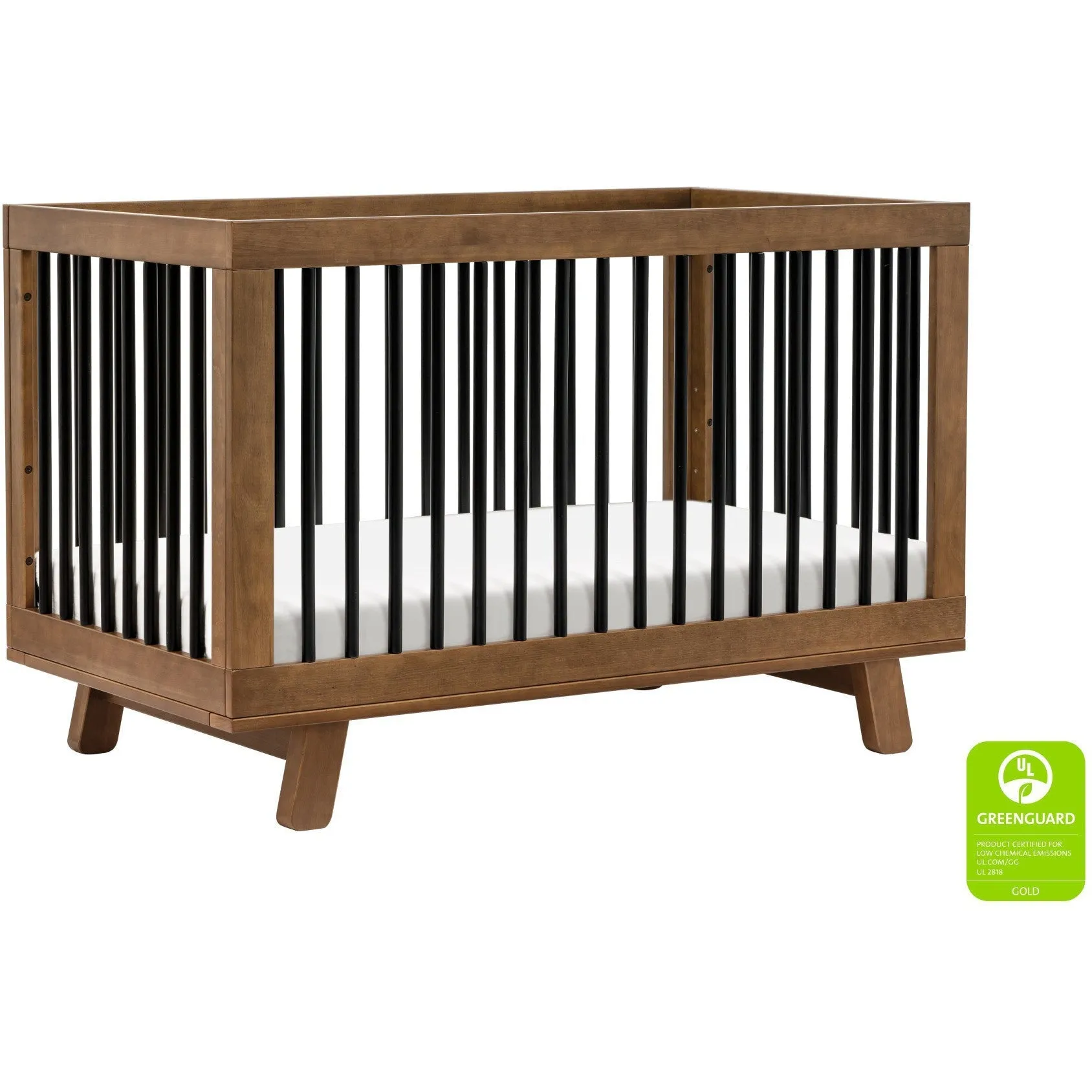 Babyletto Hudson 3-in-1 Convertible Crib with Toddler Bed Conversion Kit