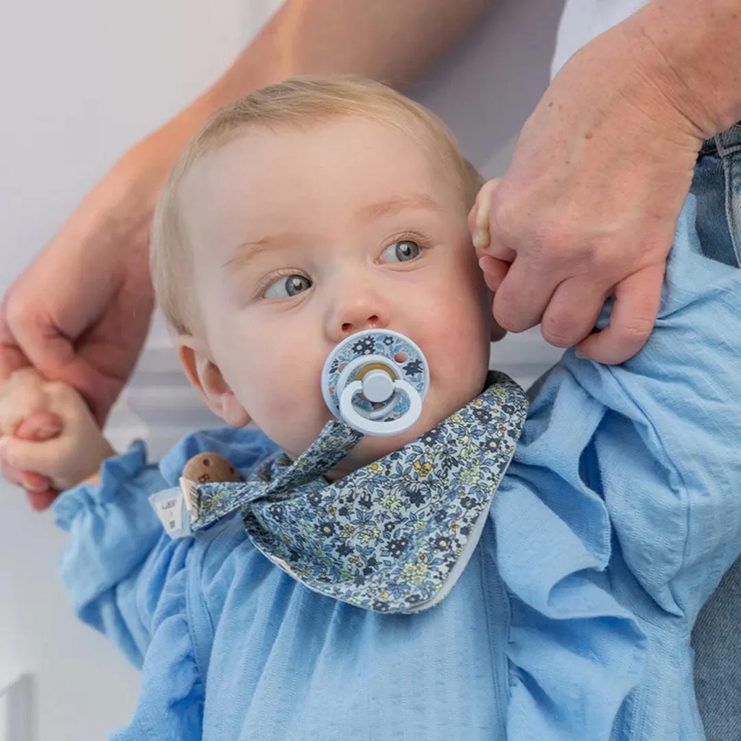 BIBS X LIBERTY Colour Latex Pacifier - 2 Pack - Blush Mix - Capel