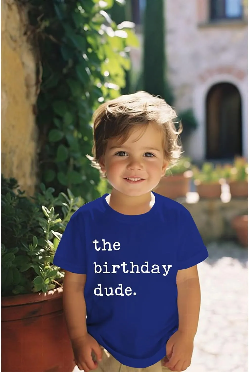 Birthday Boy Shirt Birthday Dude Tshirt 2nd 3rd 4th 5th 6th Toddler Boys B-Day Party Tee Tops