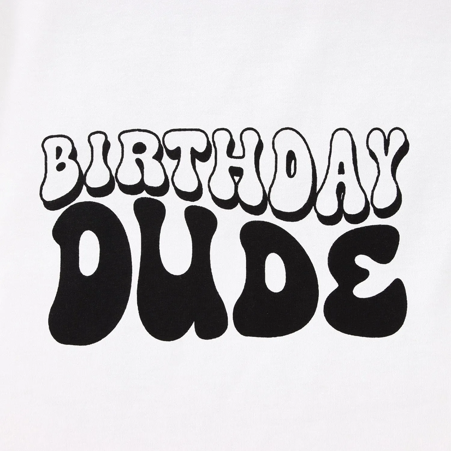 Birthday Dude Shirt Toddler Baby Boy Funny Letter Birthday T-Shirt Kids Summer Short Sleeve Party Gifts Tees Top