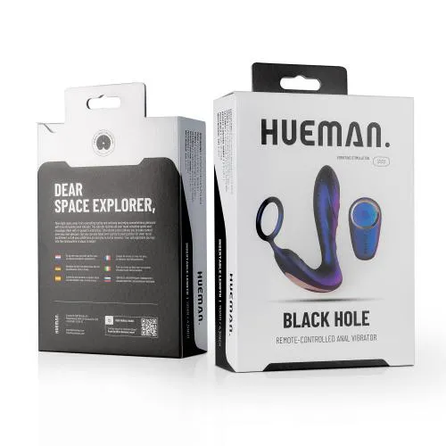 Black Hole Anal Vibrator With Cockring