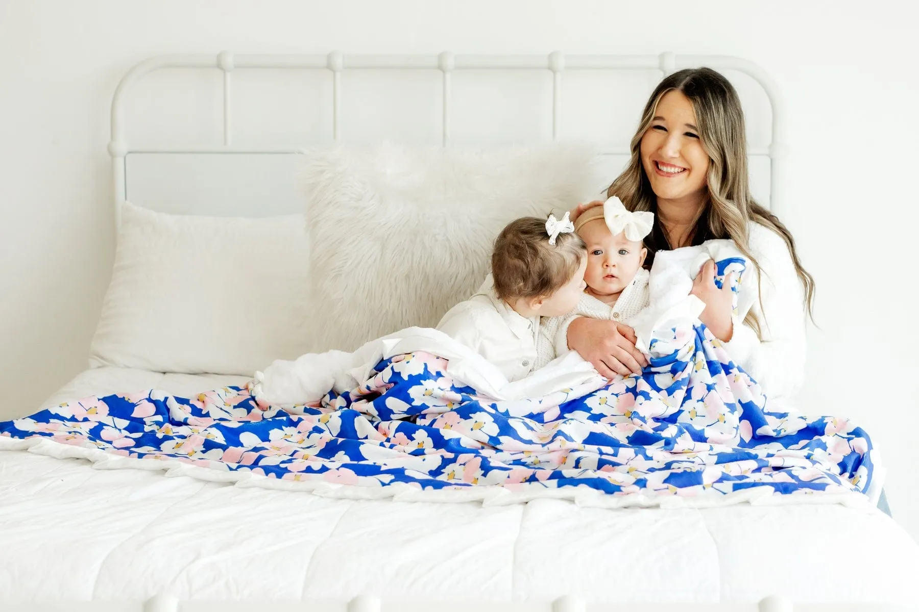 Blue Garden Blanket