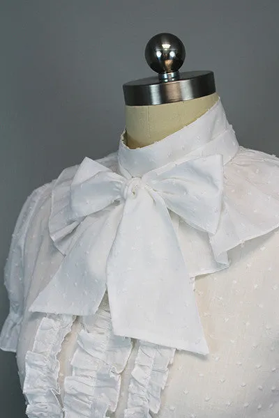 Bow Collar Blouse (3 colors)