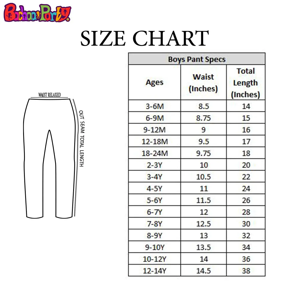 Boys Pant Denim Character - Ice Blue