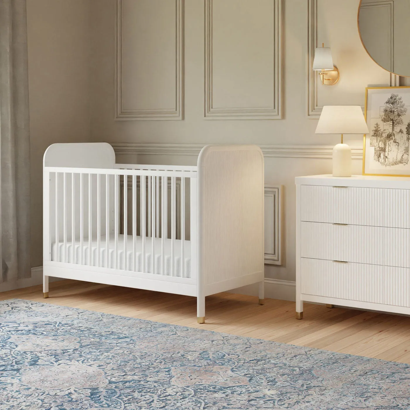 Brimsley Tambour 3-in-1 Convertible Crib