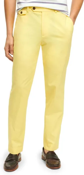 Brooks Brothers Men's Stretch Supima Cotton Poplin Chino Slim Fit Pants
