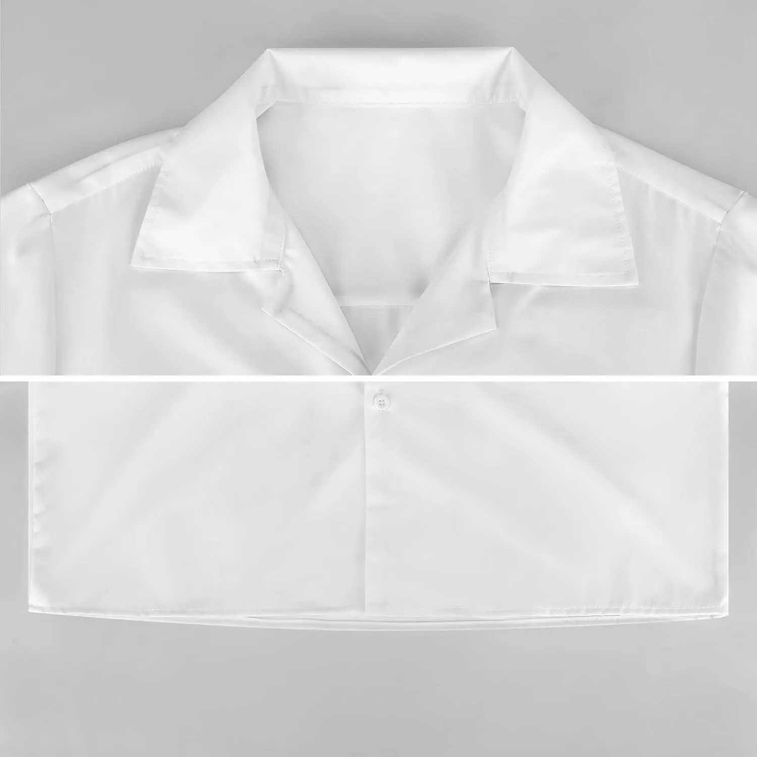 Butterflies Print Cuban Collar Shirt Classic Design for Comfort and Style