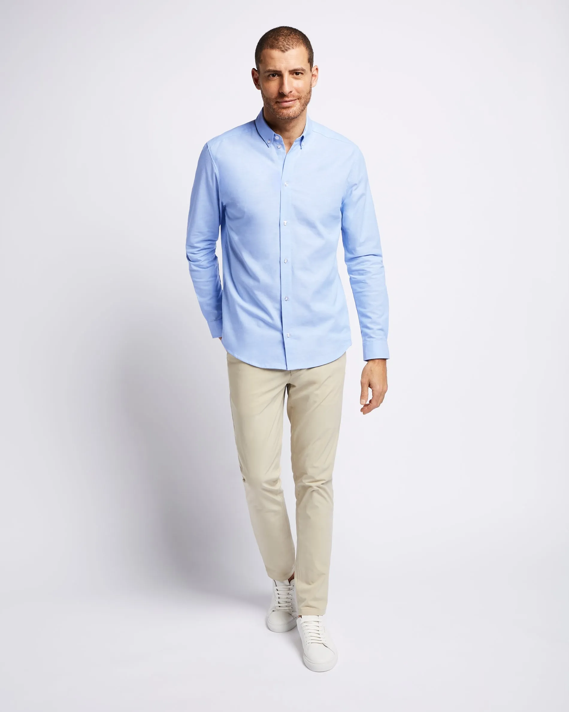 Chambray Shirt Light Blue