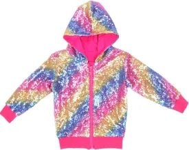 Cilucu Kids Jackets Girls Boys Sequin Zipper Coat Jacket for Toddler Birthday Christmas Clothes
