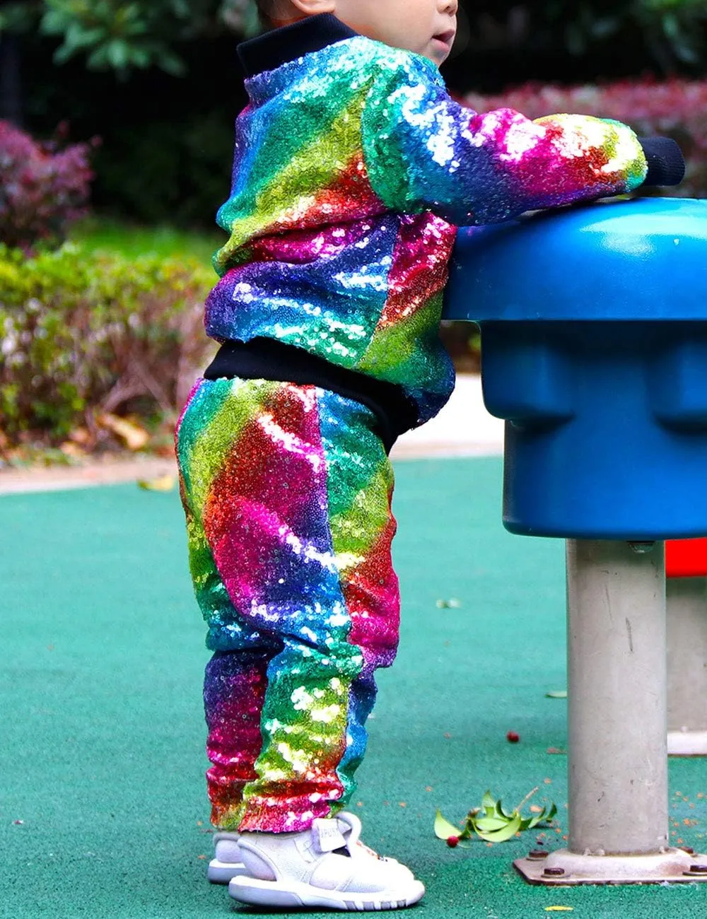 Cilucu Kids Jackets Girls Boys Sequin Zipper Coat Jacket for Toddler Birthday Christmas Clothes