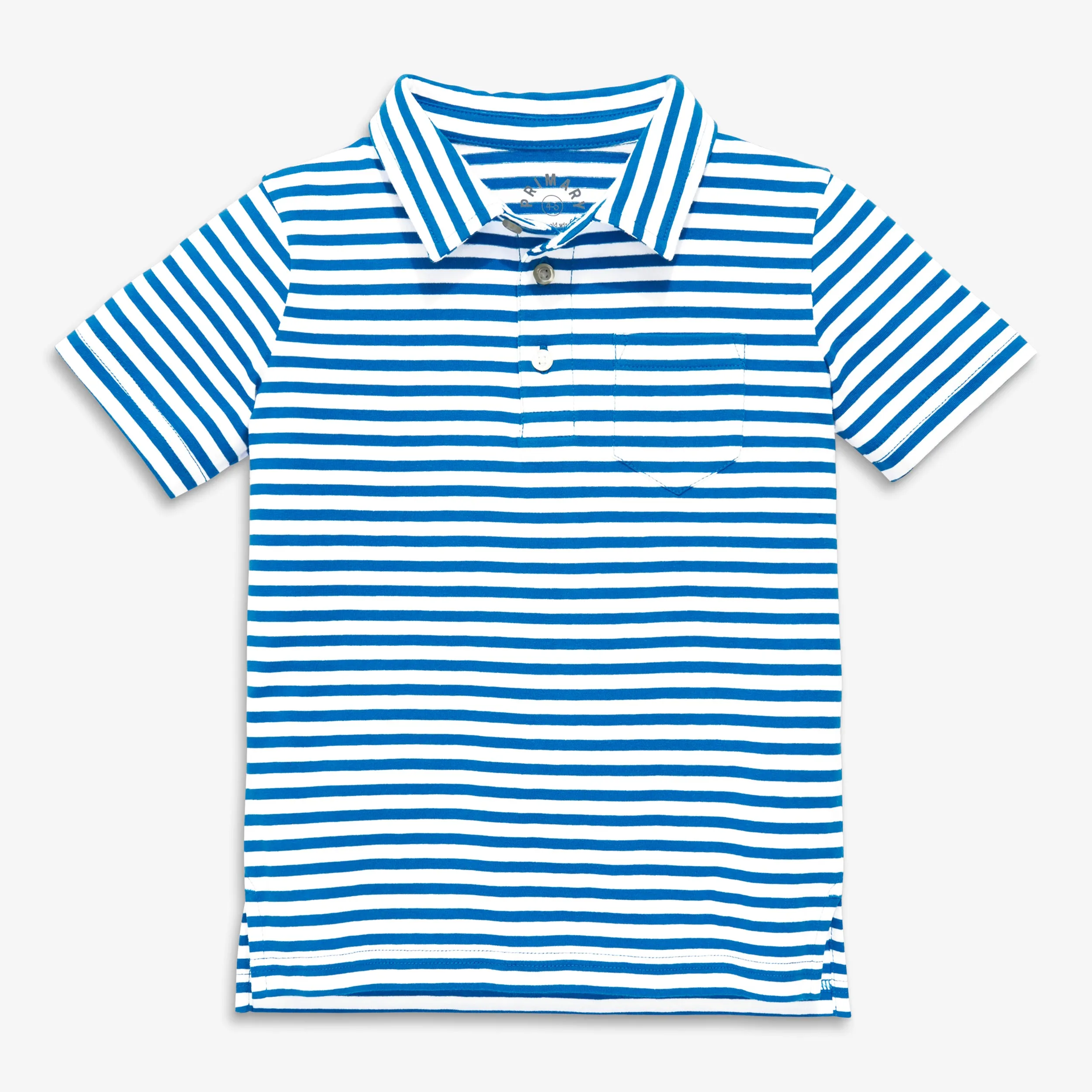 Clearance short sleeve polo in stripe