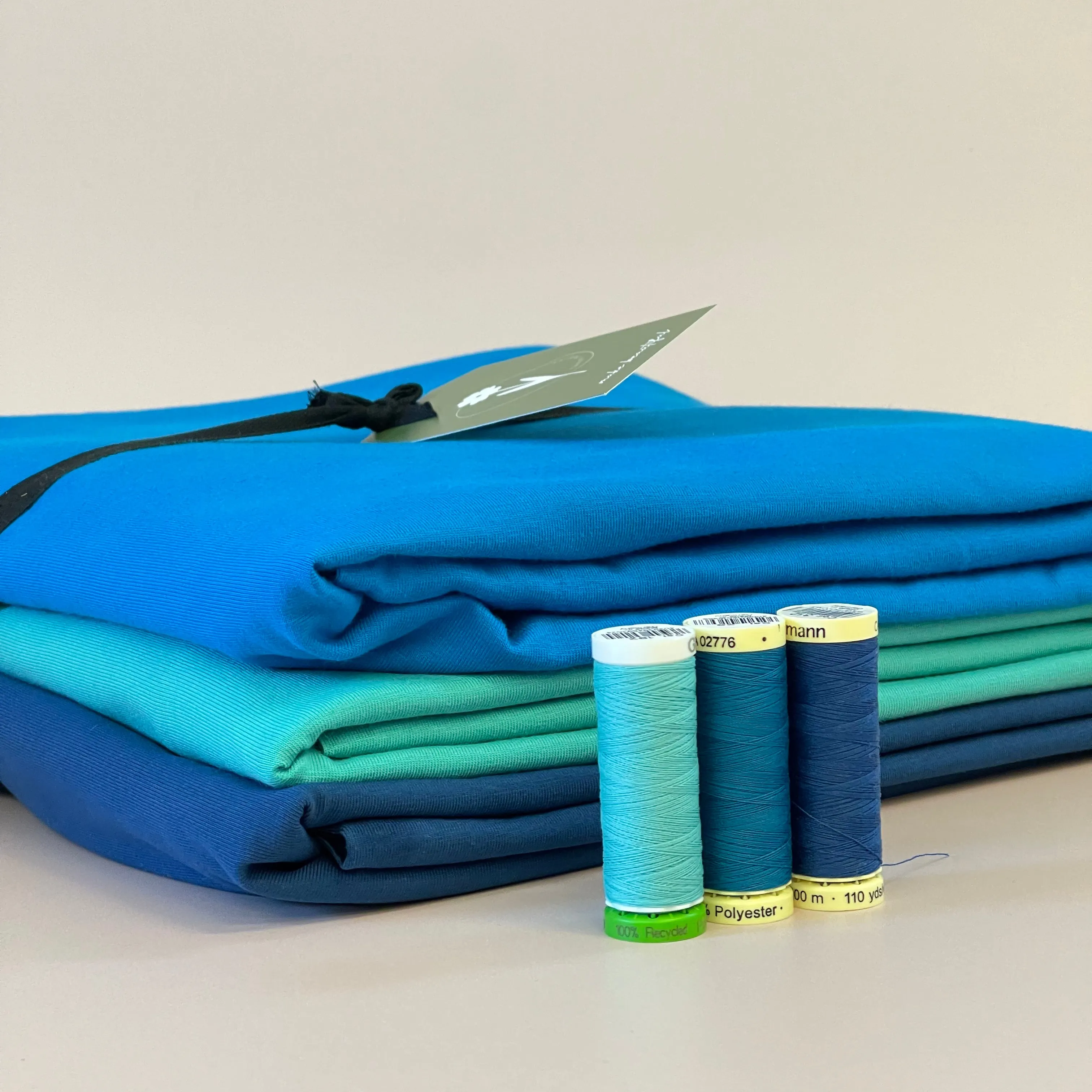 Colour Bundles - Ocean Waves Essential Chic Cotton Jersey Fabrics