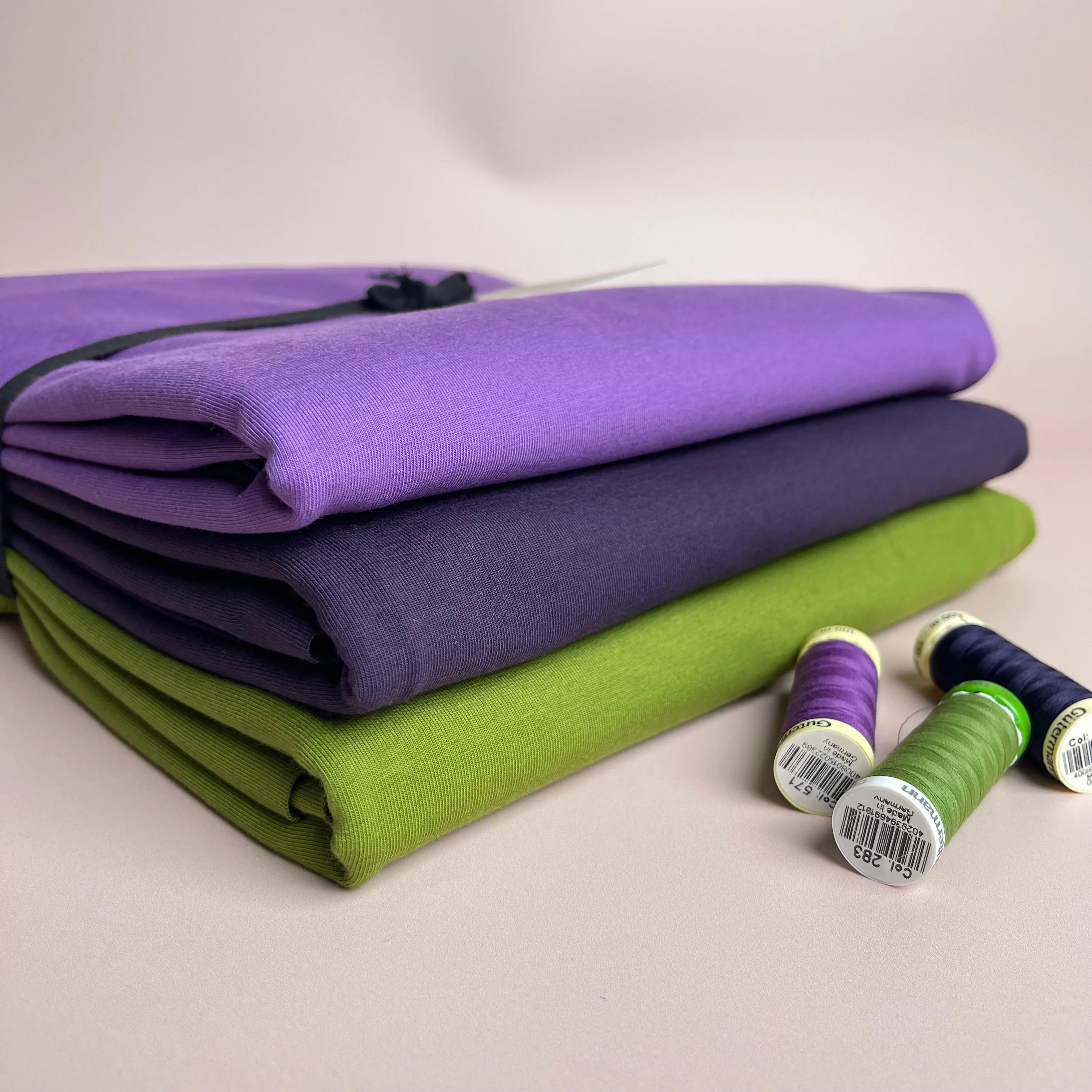 Colour Bundles - Succulents Essential Chic Cotton Jersey Fabrics
