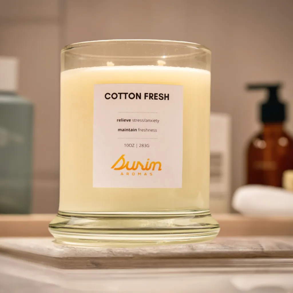 COTTON FRESH - AROMATHERAPY CANDLE