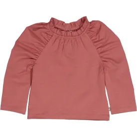 Cozy Me Gather Long-Sleeve Baby Top - Rose