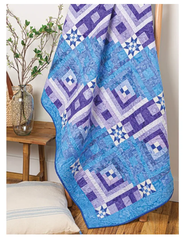 Creative Log Cabin Quilts Book from Annie's Quilting