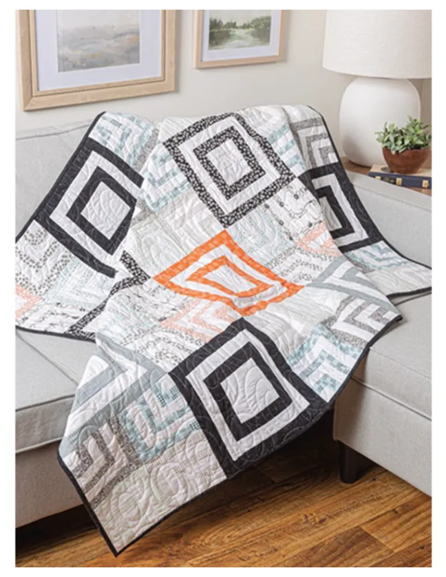 Creative Log Cabin Quilts Book from Annie's Quilting
