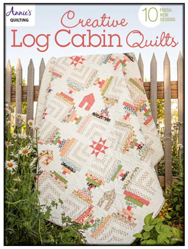 Creative Log Cabin Quilts Book from Annie's Quilting