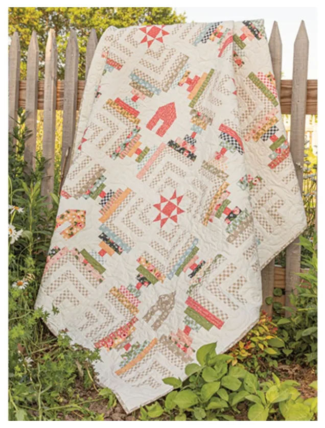 Creative Log Cabin Quilts Book from Annie's Quilting