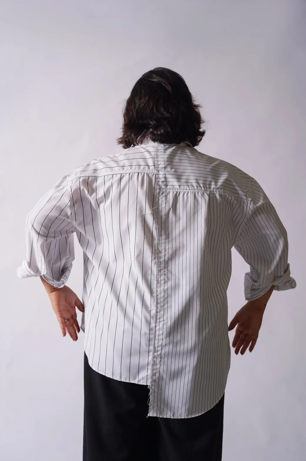 CURVE ASYMMETRIC SHIRT