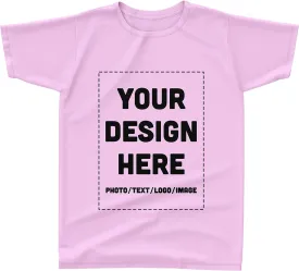 Custom Kids T-Shirt Design Your Own Youth or Toddler Shirt Add Print Text or Image - Personalized Soft Cotton Boy/Girl