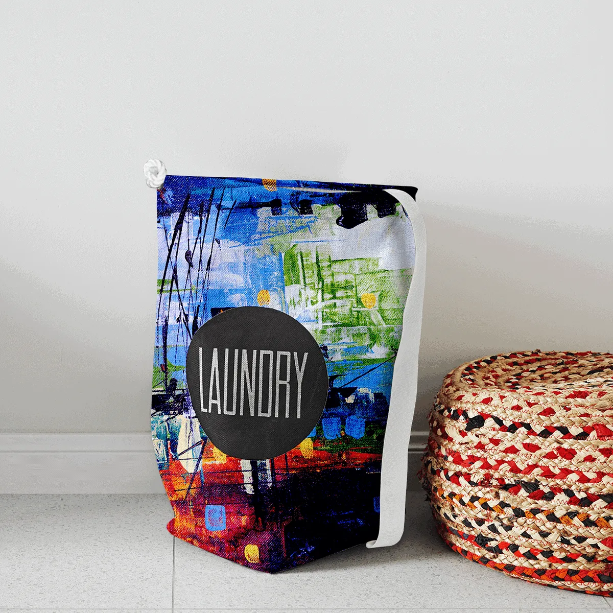 Custom Photo Laundry Bag