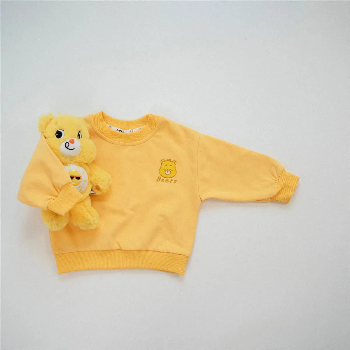 Cute Bear Long Sleeved Sweatshirt