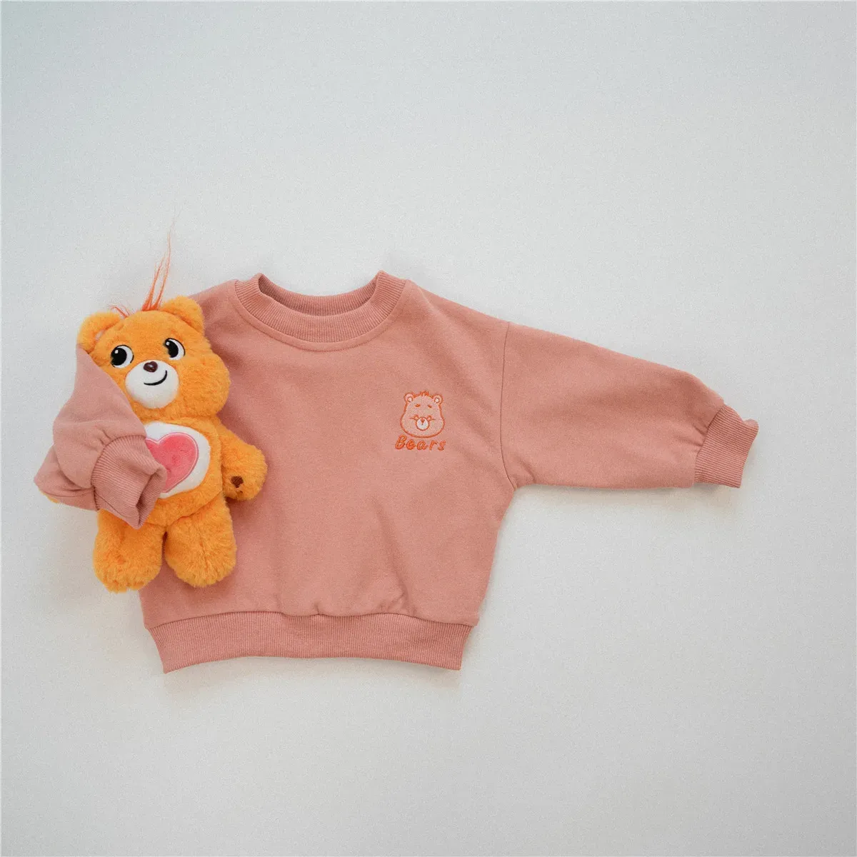 Cute Bear Long Sleeved Sweatshirt