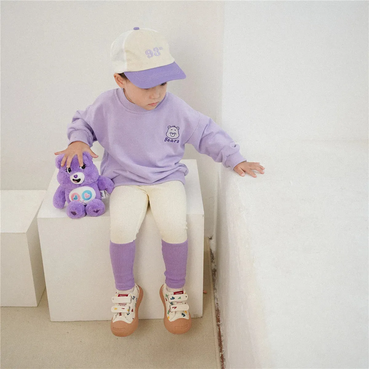 Cute Bear Long Sleeved Sweatshirt