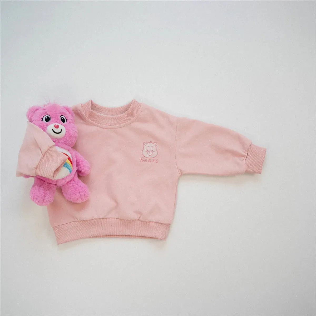 Cute Bear Long Sleeved Sweatshirt