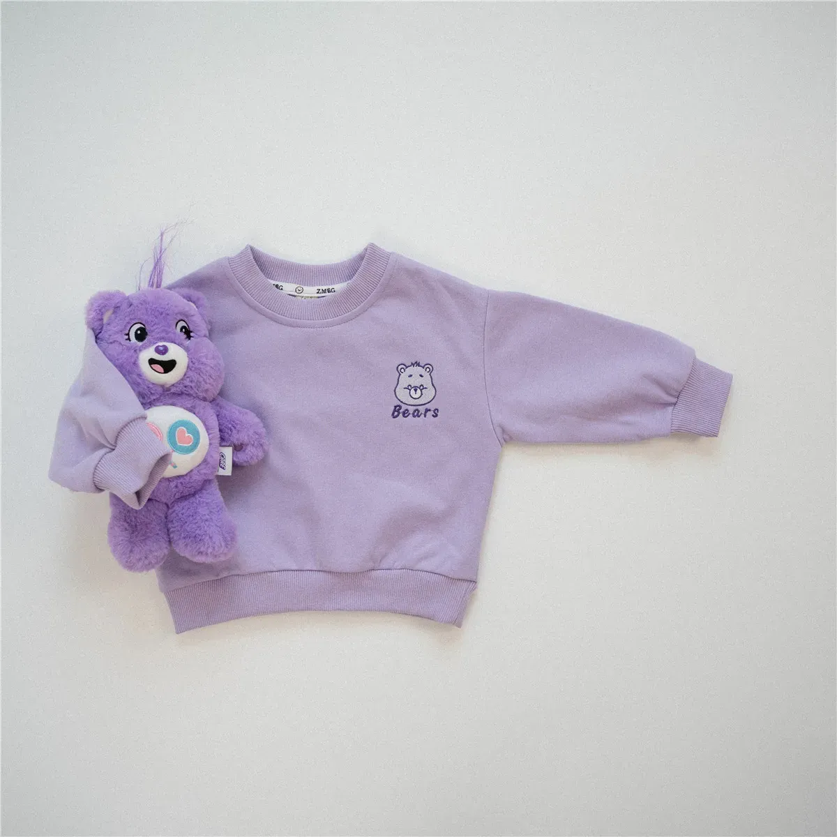 Cute Bear Long Sleeved Sweatshirt