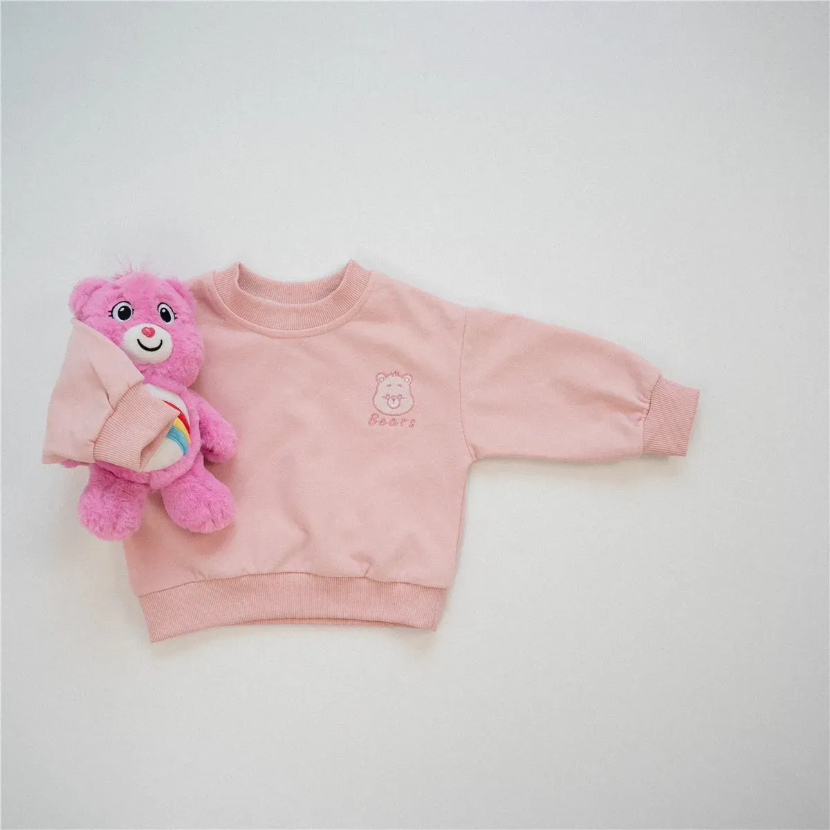 Cute Bear Long Sleeved Sweatshirt