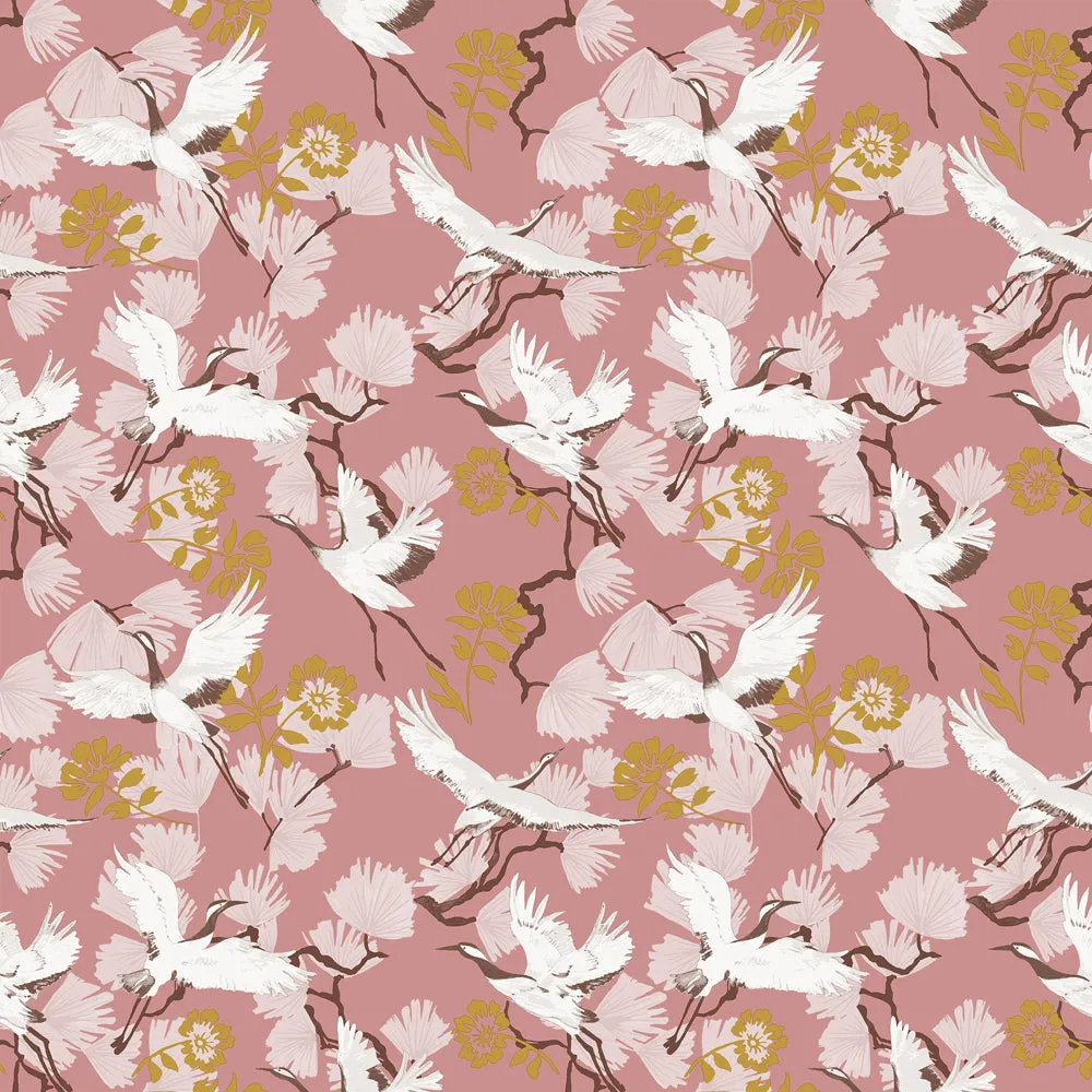 Demoiselle Wallpaper Sample Blush