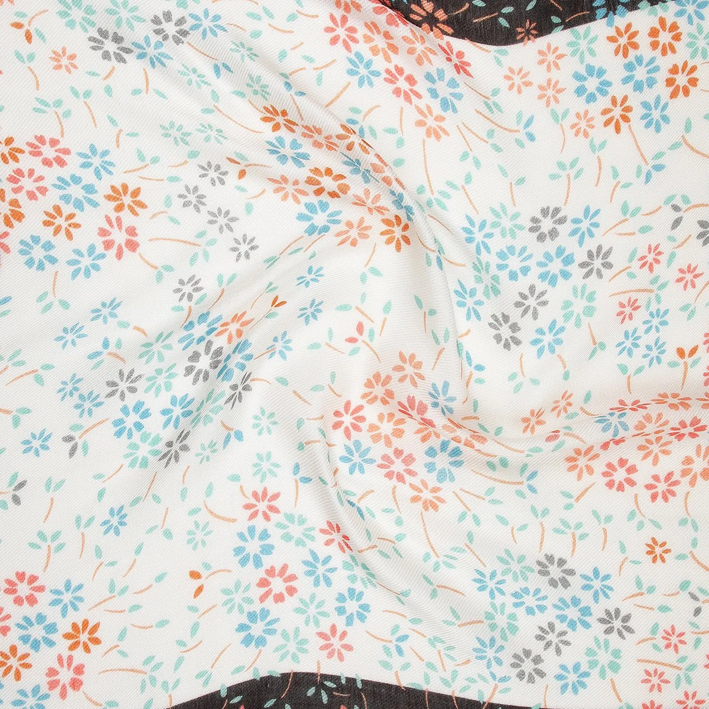 Dotted Blossom Printed Summer Stole