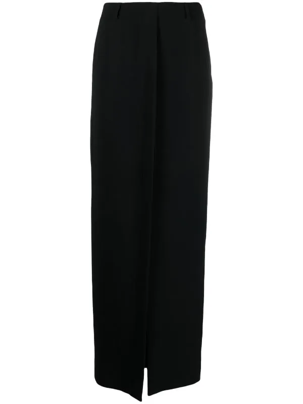 DRIES VAN NOTEN - Women Heavy Polyester Crepe Skirt