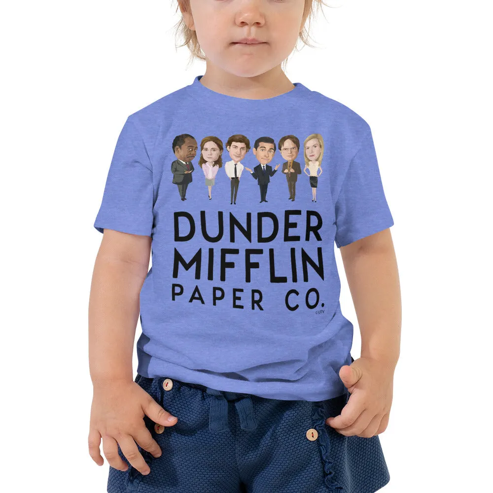 Dunder Mifflin Icons Toddler Tee