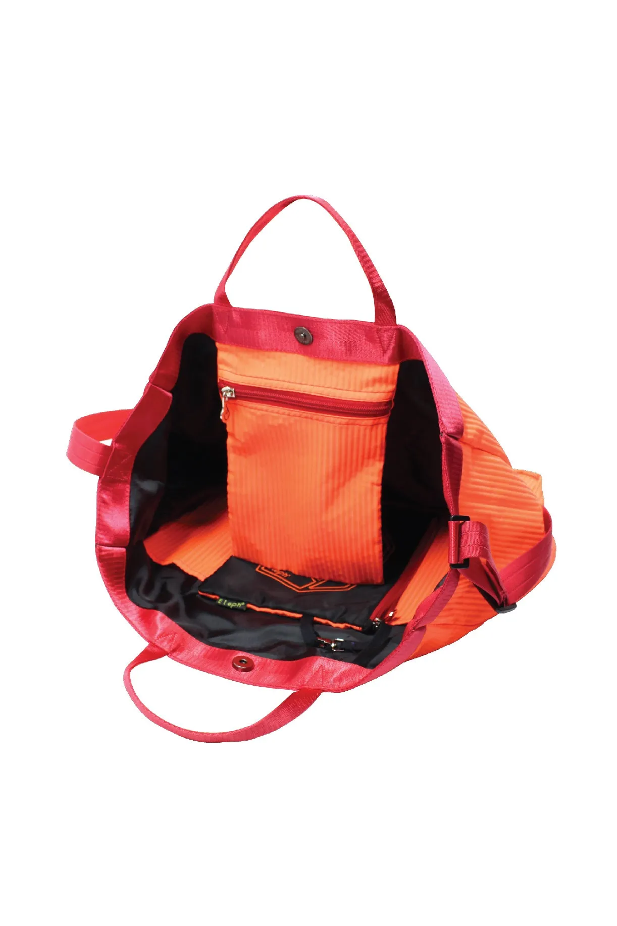 ELEPH WORKING BAG PLEAT - L  : Orange