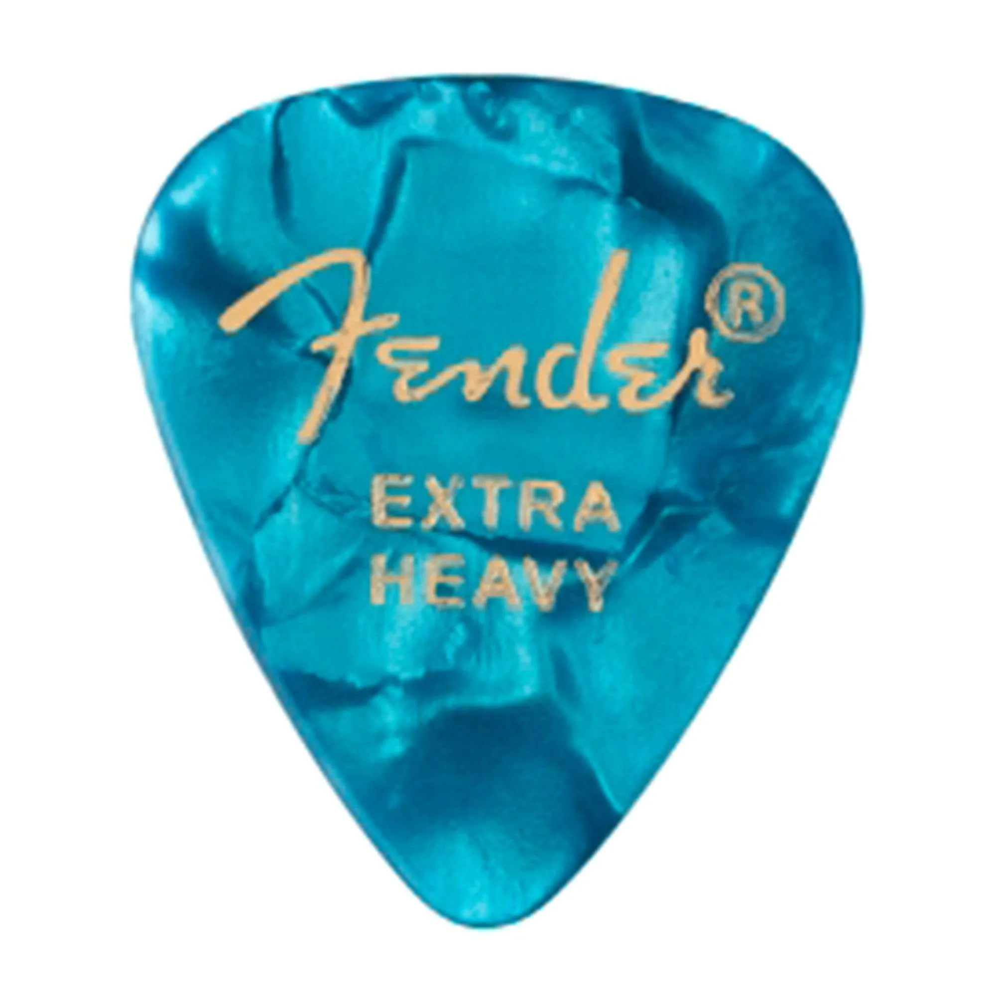 Fender Ocean Turq Extra Heavy 2 Pack (24) Bundle