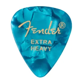 Fender Ocean Turq Extra Heavy 2 Pack (24) Bundle