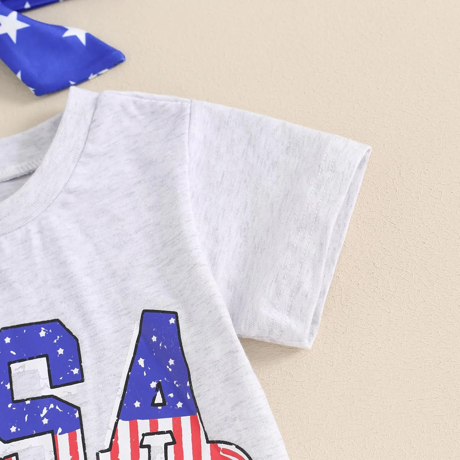 Fernvia Western Toddler Baby Girl Clothes Letter Short Sleeve T-Shirt Top   Tassel Shorts Outfits   Headband 3Pcs Set