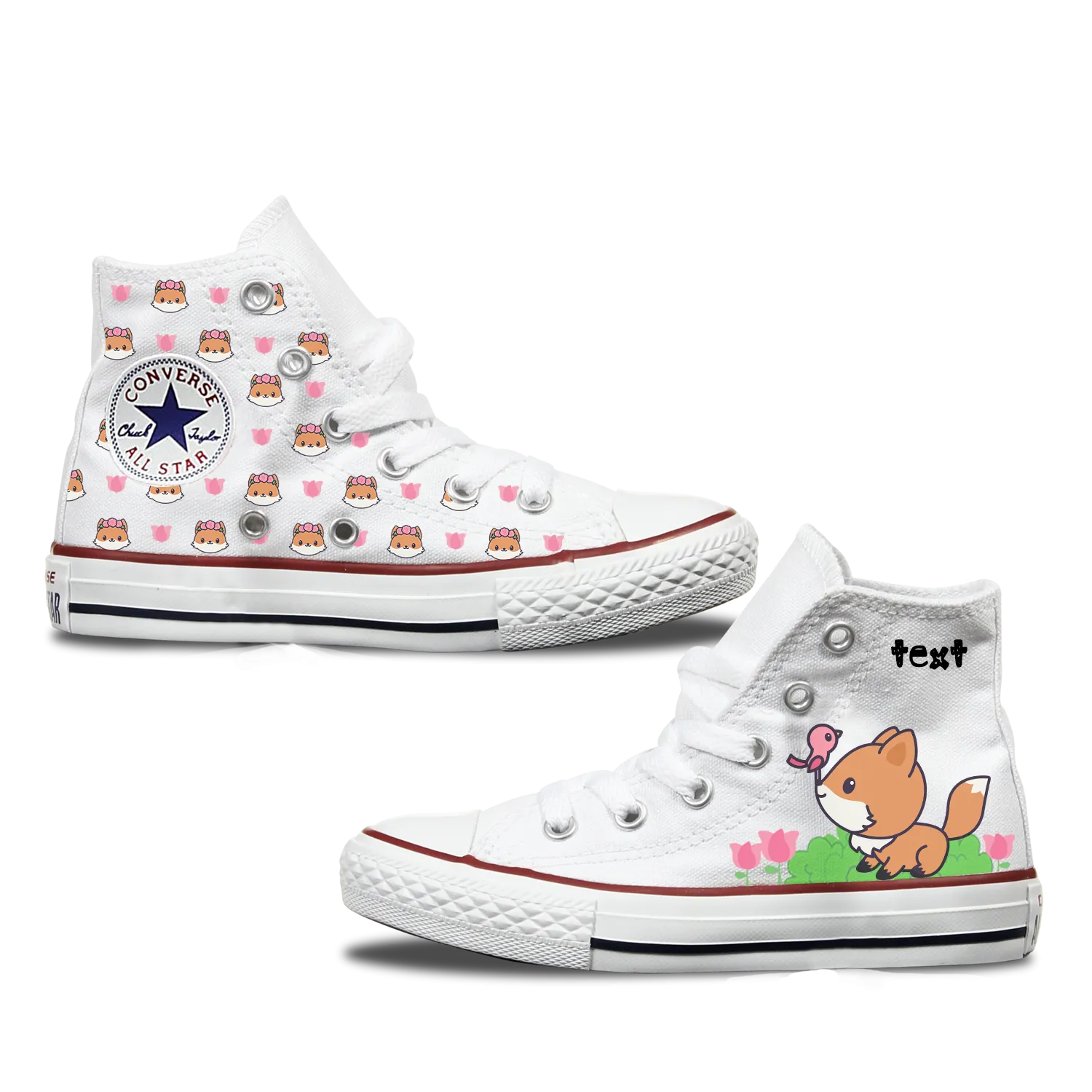 Fox Kids Personalised Converse