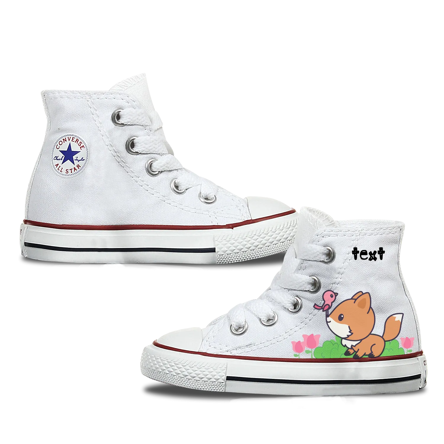 Fox Kids Personalised Converse