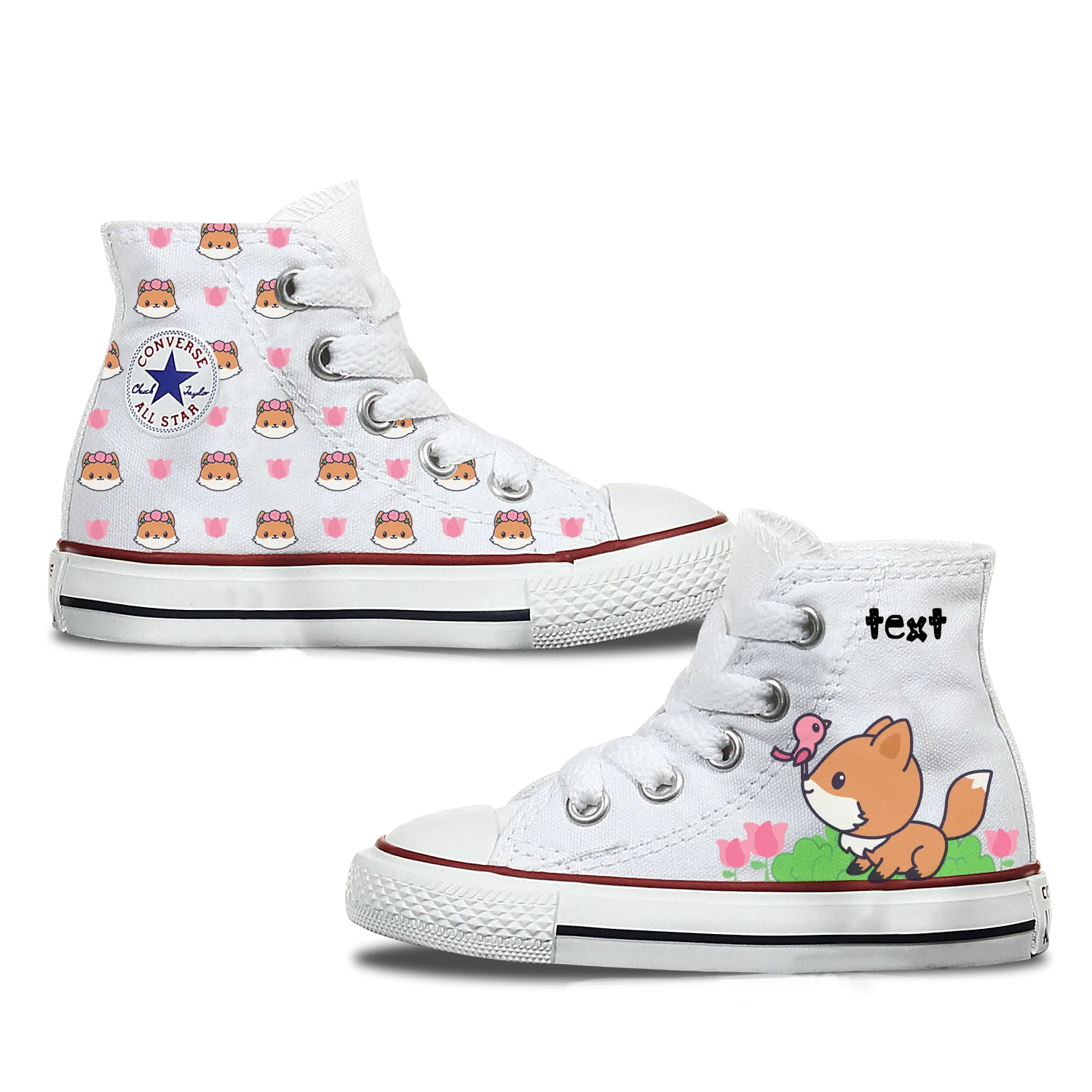 Fox Kids Personalised Converse