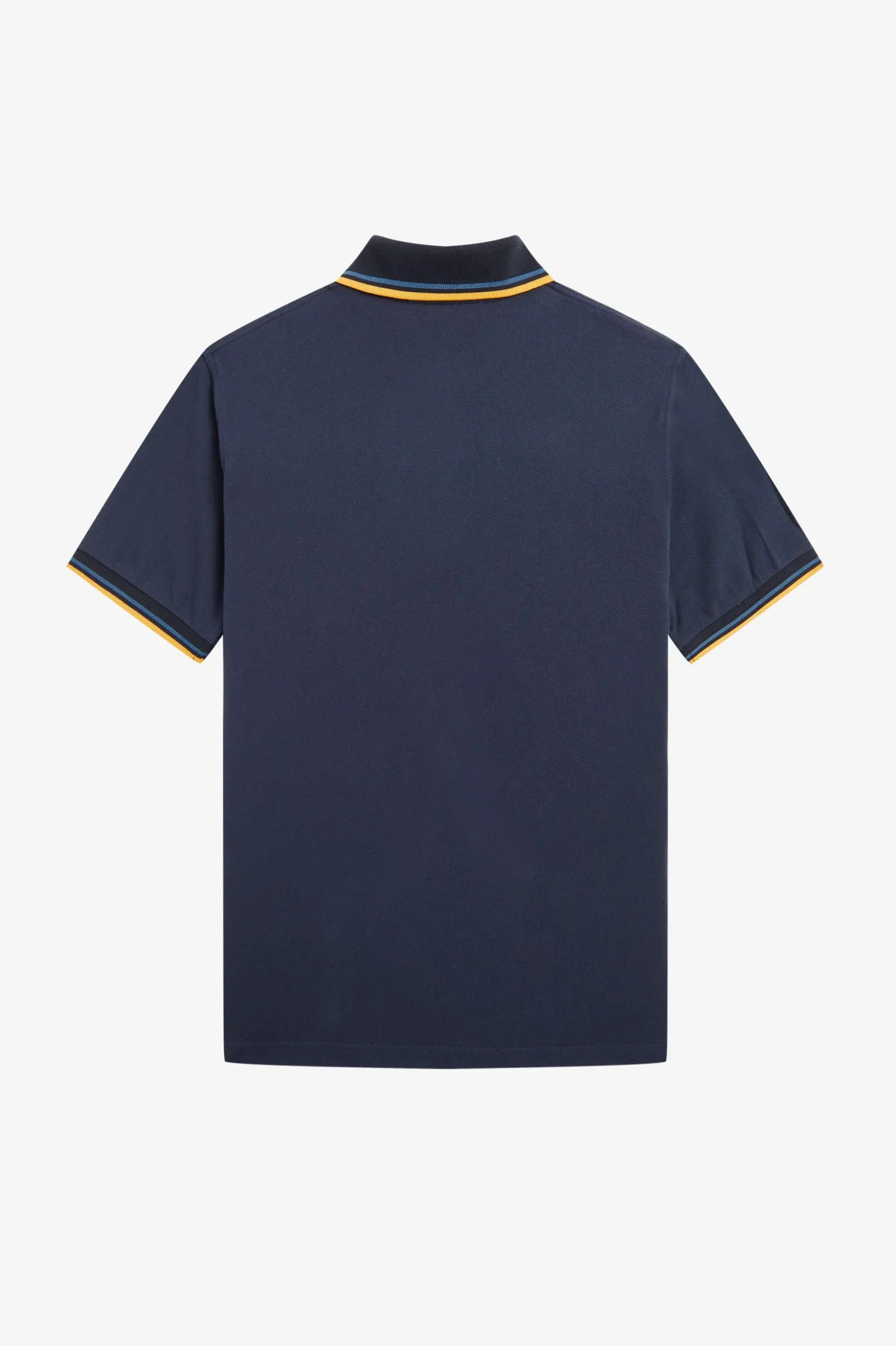 Fred Perry Polo Navy Blue / Golden Hour