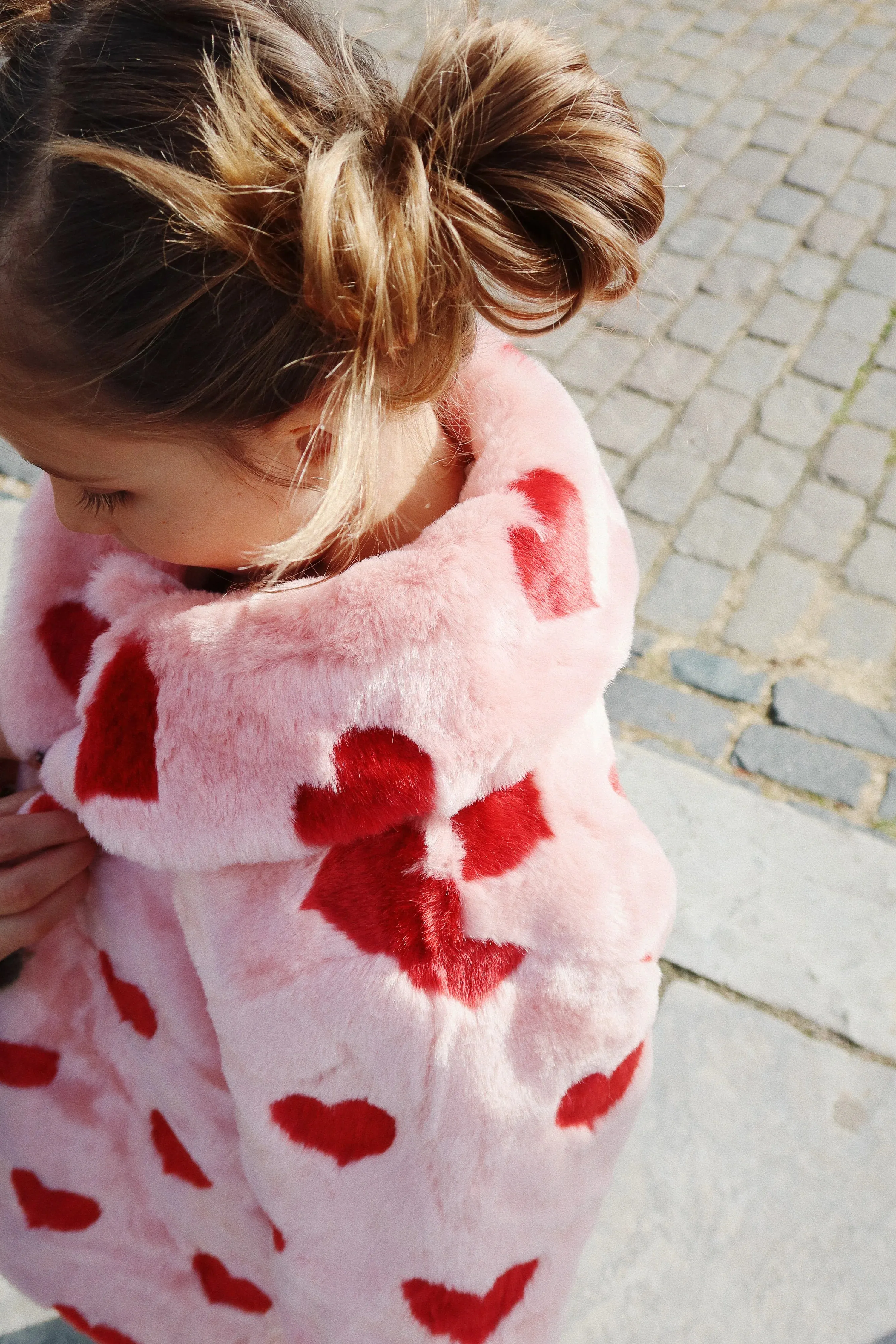 Fuzzie Coat - Coeur Mellow