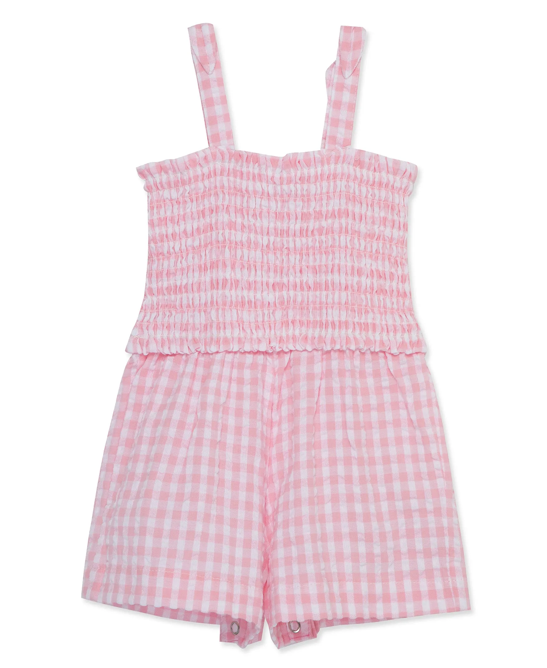 Gingham Woven Romper - Toddler (2T-4T)